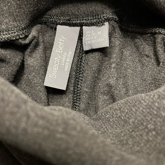 SWEATY BETTY FUNNEL TURTLE NECH SWEATSHIRT SIZE 6 EUC - Picture 7 of 8